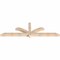 Ekena Millwork Redmond Smooth Timber Gable Bracket, Douglas Fir, 84"W x 24"H x 3 1/2"D x 3 1/2"F, 7/12 Pitch GBW084X24X0404RED00SDF - alternate 3